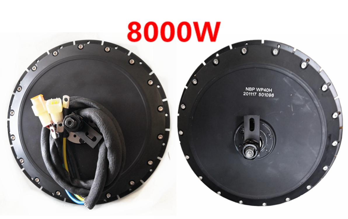 US Stock QS273 40Hピーク8000W電動自転 - 72V 8000W Brushless Hub Motor のレビューと価格