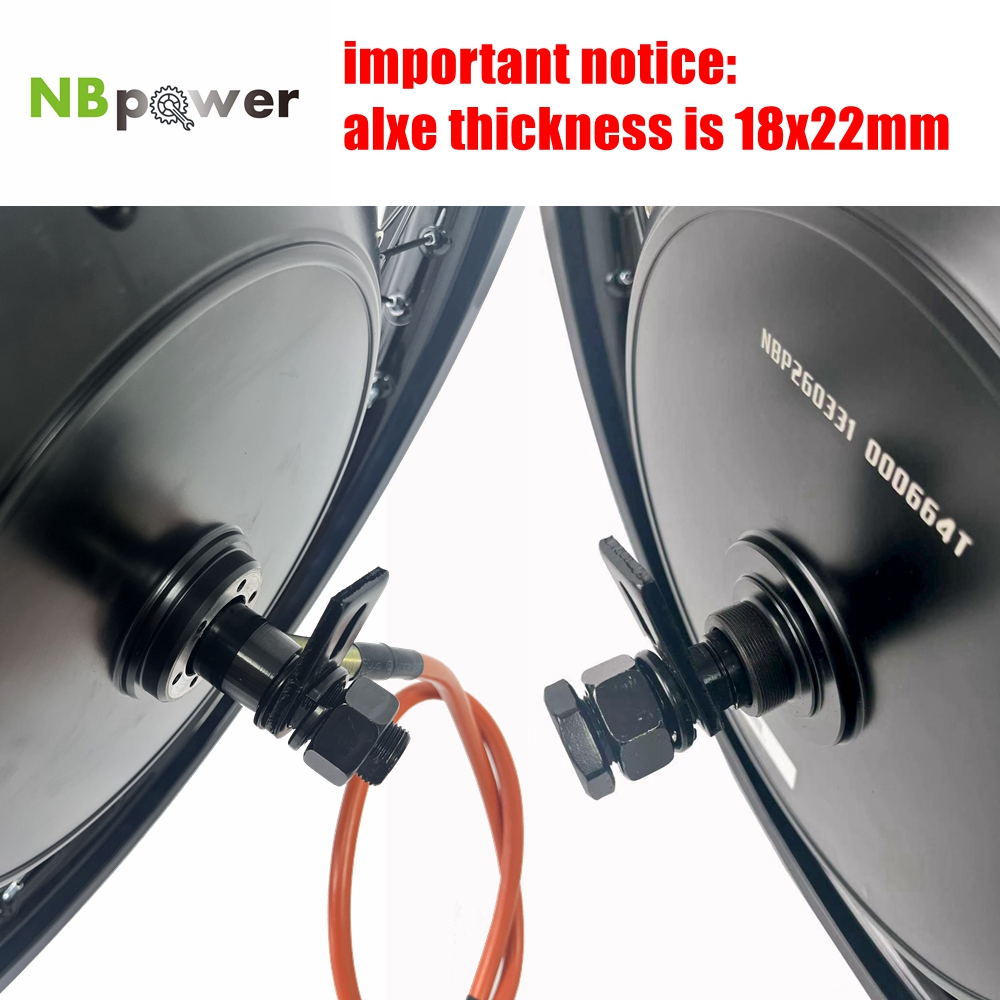 NBpower/170mmドロップアウトQS 273 40H - 72V 8000W Brushless Hub Motor のレビューと価格