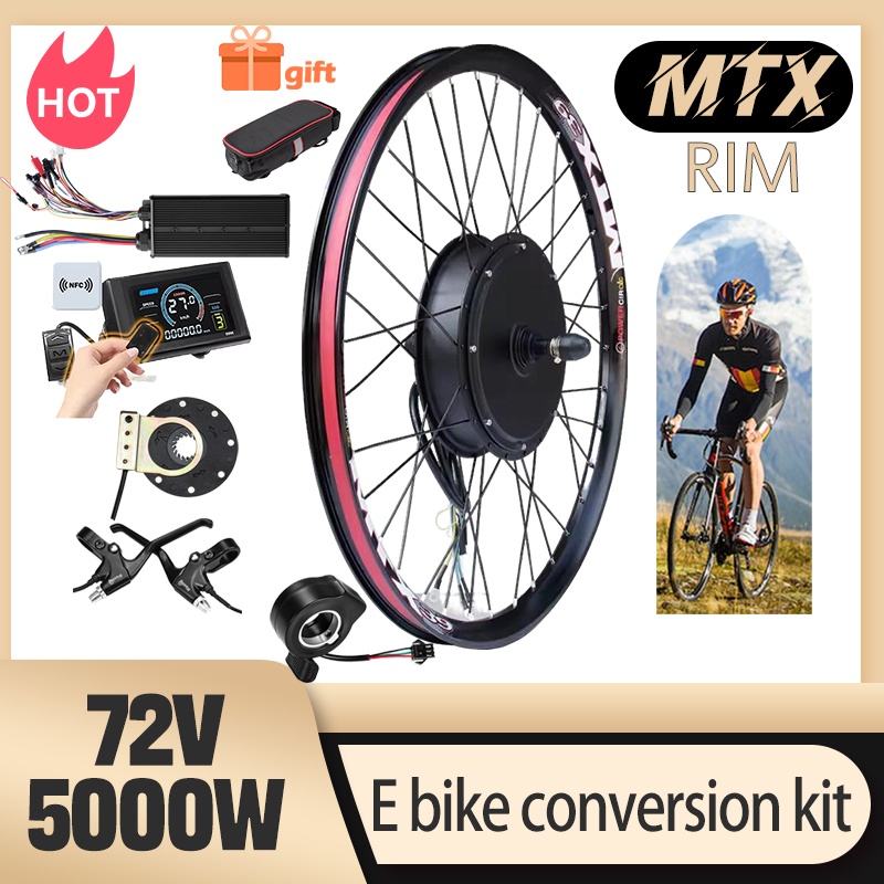 MTX39 Eバイク変換キット 72V 5000W リアドロ - 5000W Hub Motor Kit 72V のレビューと価格